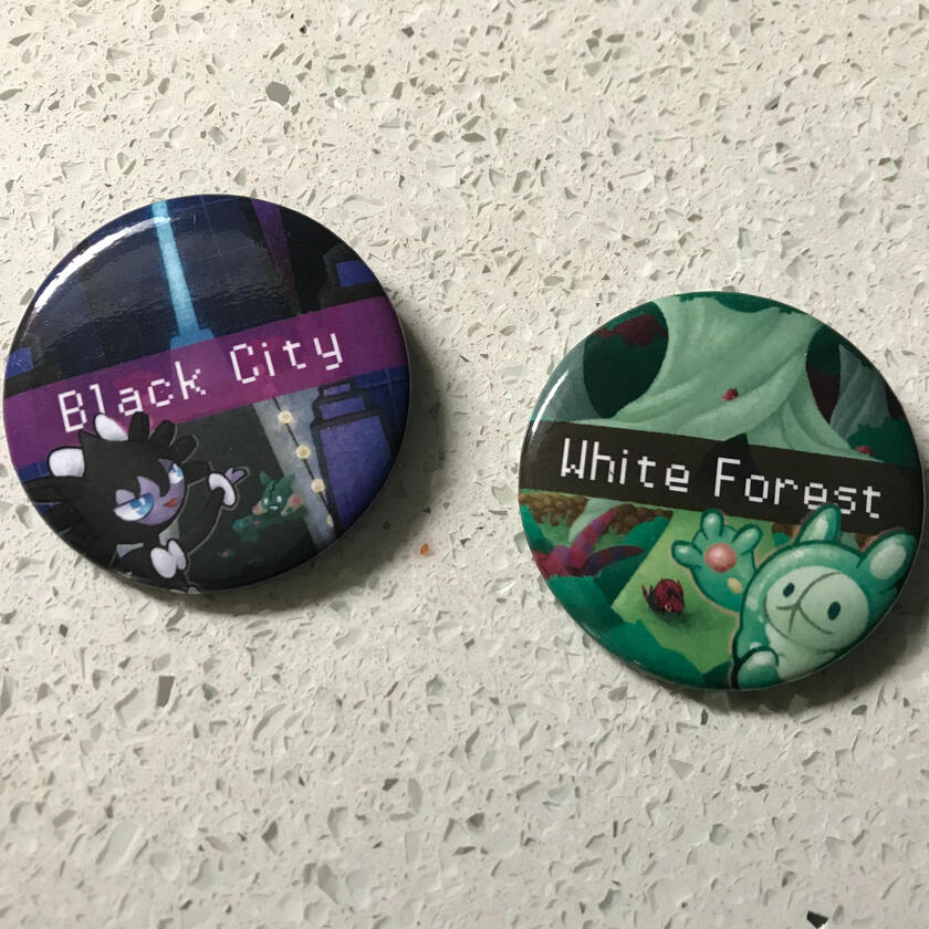 Unova Buttons $3