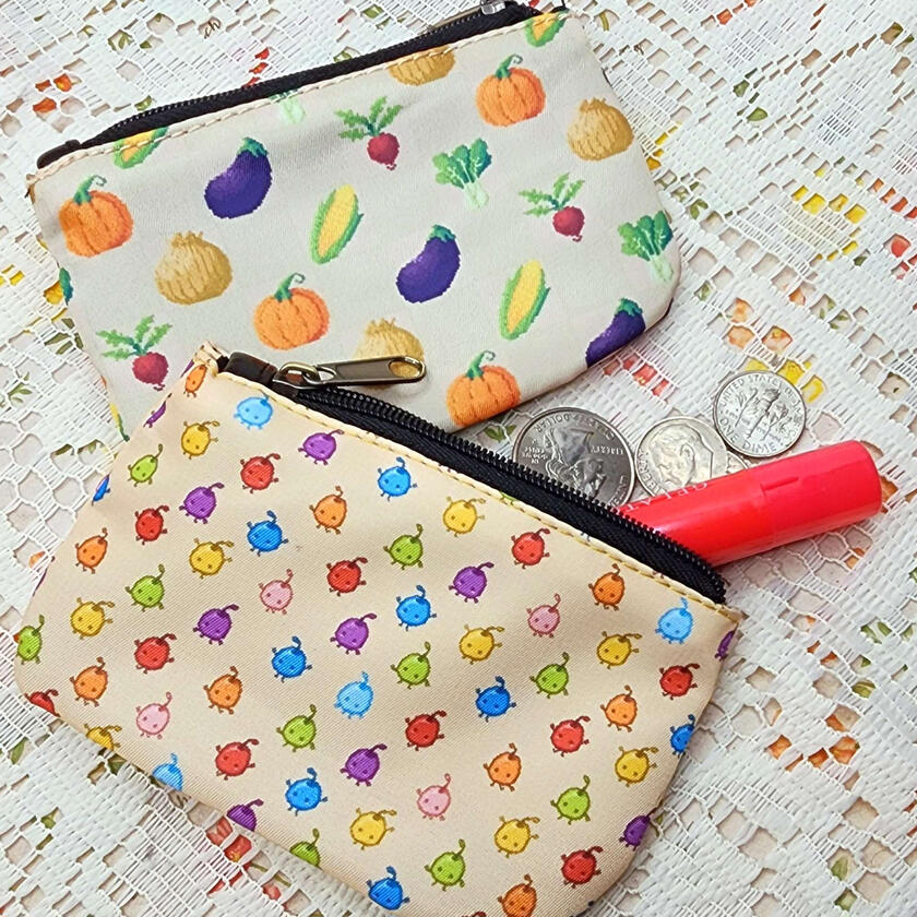 Junimo &amp; Veggies Coin Purses (two different designs)