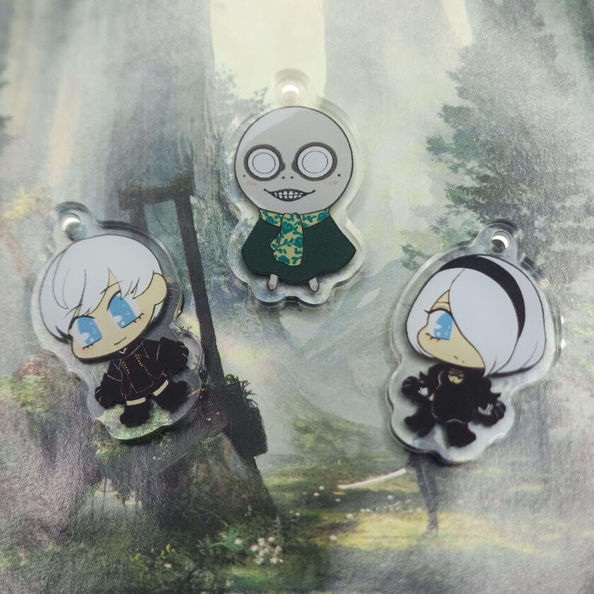 More Nier Mini Charms